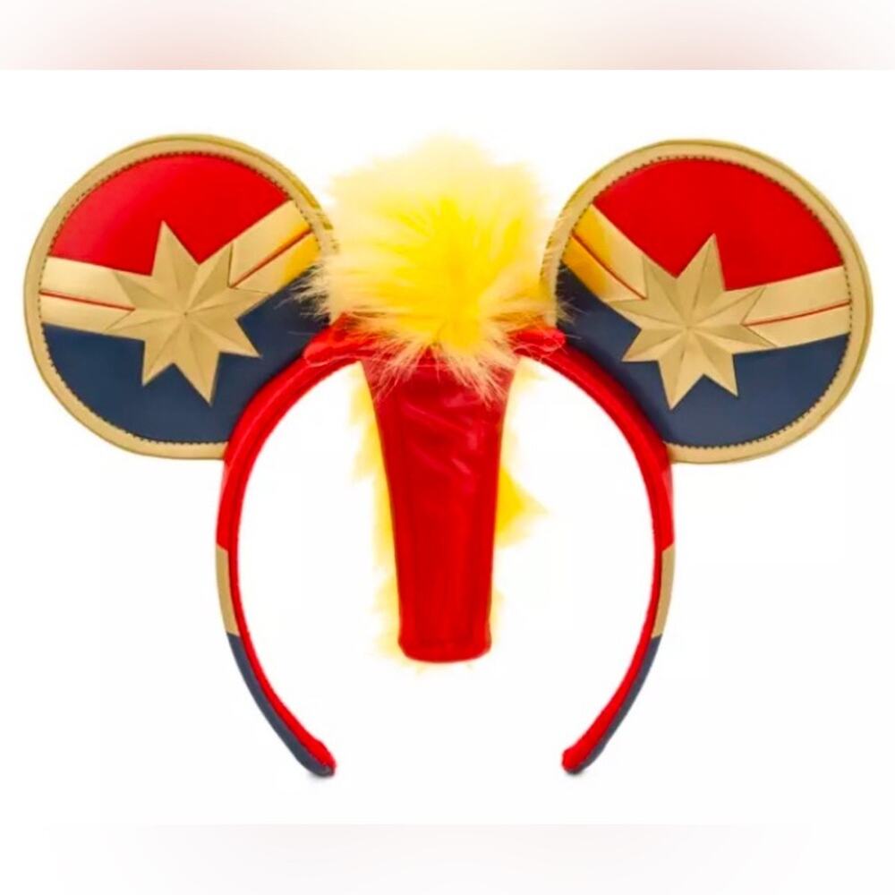 Disney Ears Headband - Marvel's Captain with Hair - Picture 1 of 3